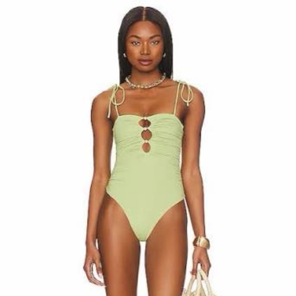 Tularosa/REVOLVE Luella One Piece Green Moss